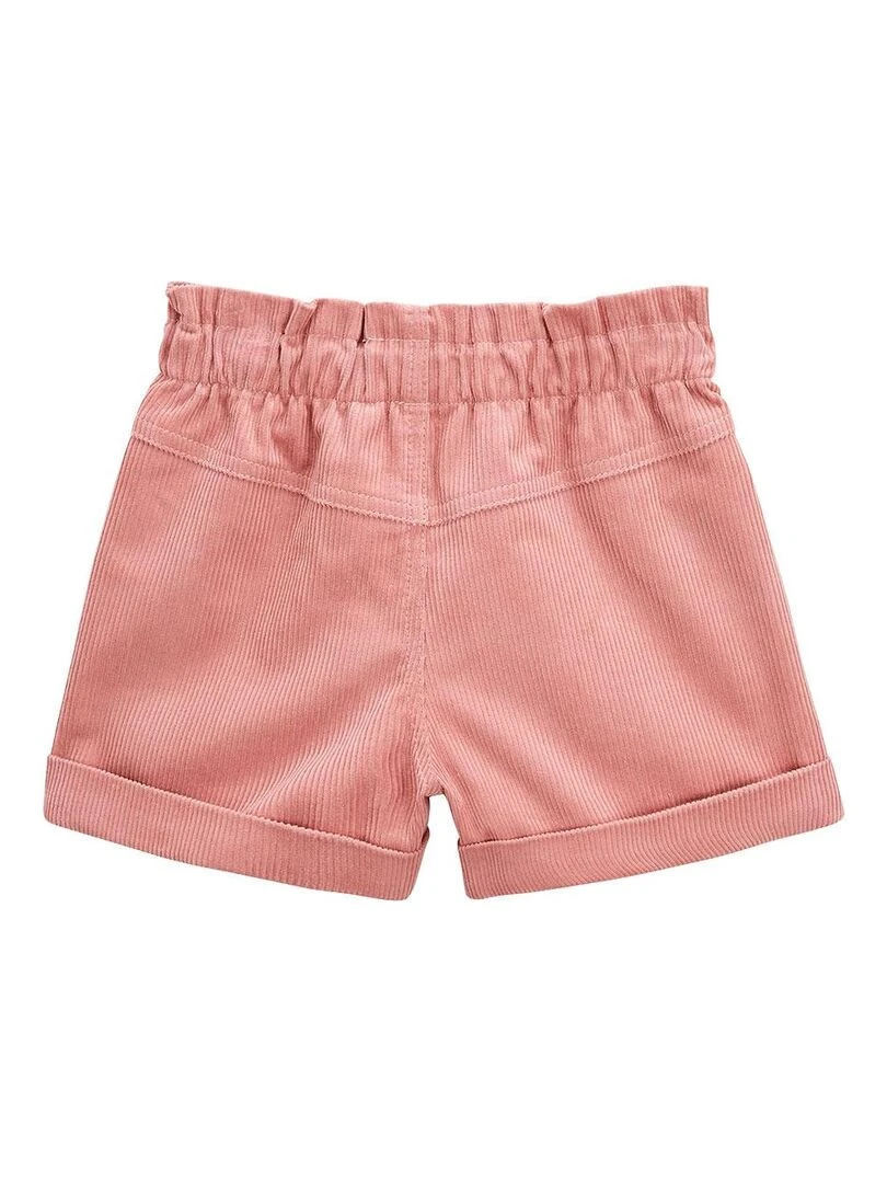 Short bébé en velours côtelé Rosa Rose