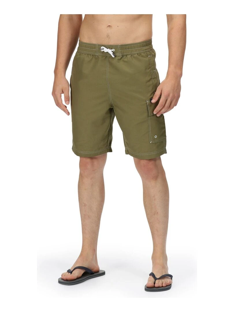 Regatta   Short de bain HOTHAM   Vert kaki