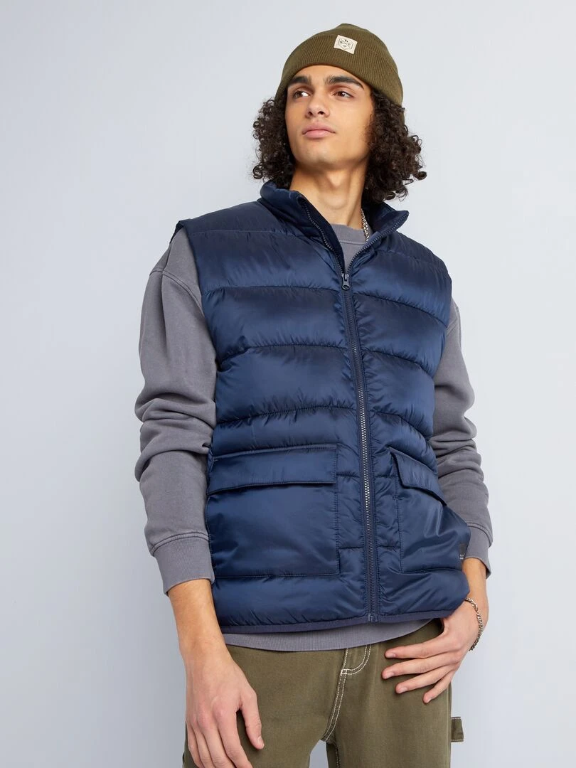 Parka mi longue déperlante   Beige
