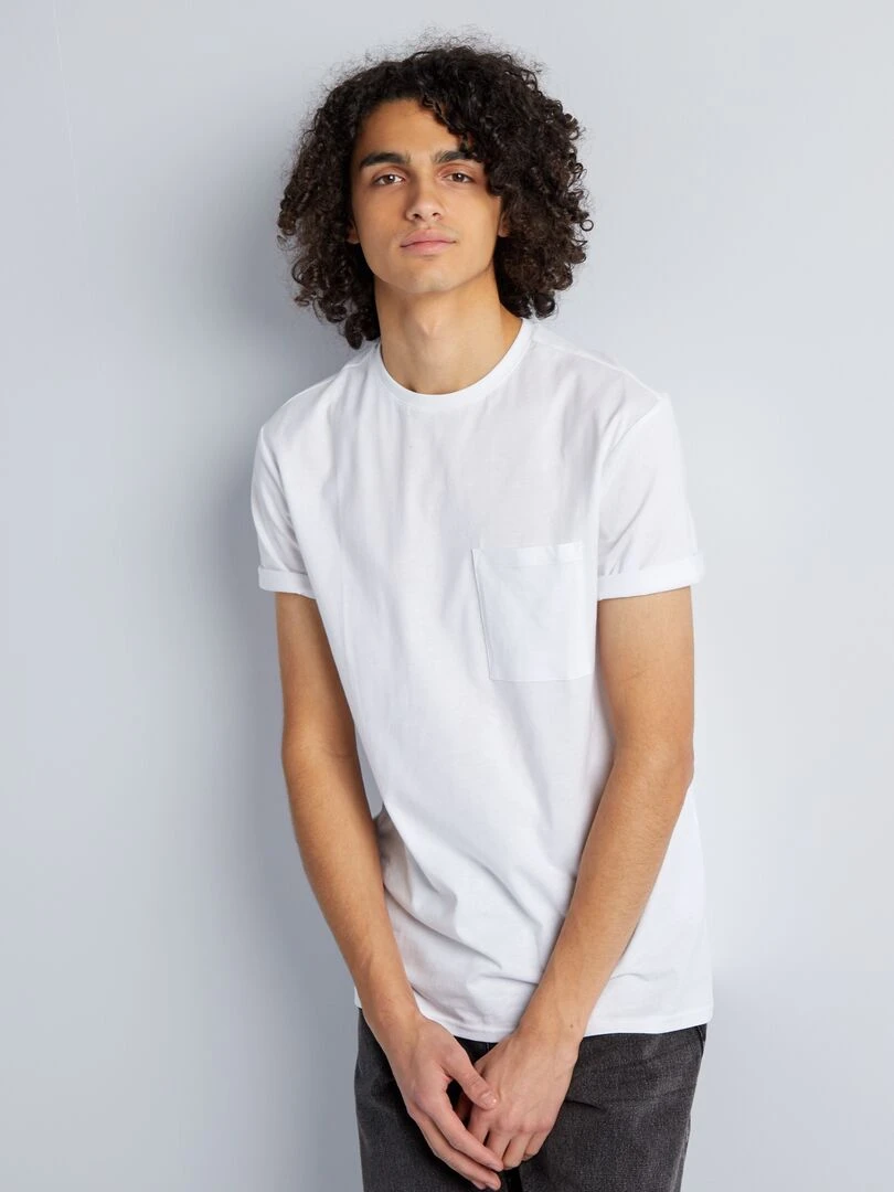 T shirt 'Keith Haring' à col rond   noir