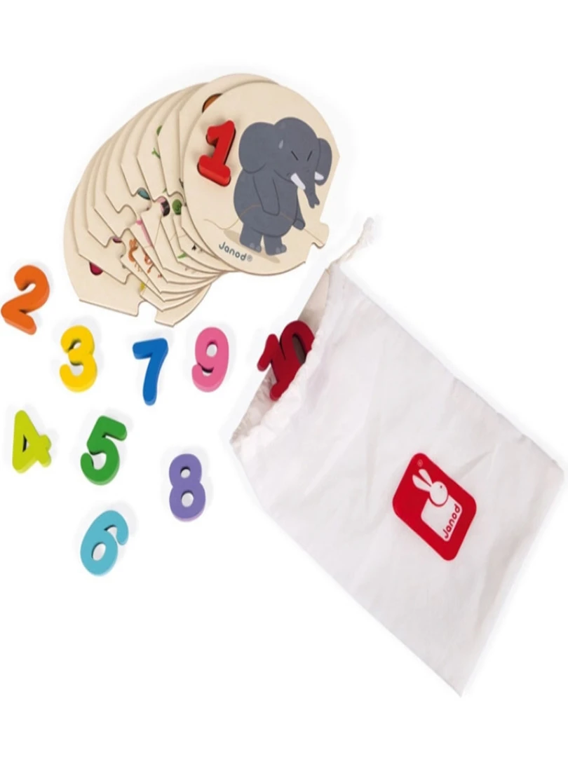 Puzzle à encastrer J’apprends à compter N/A