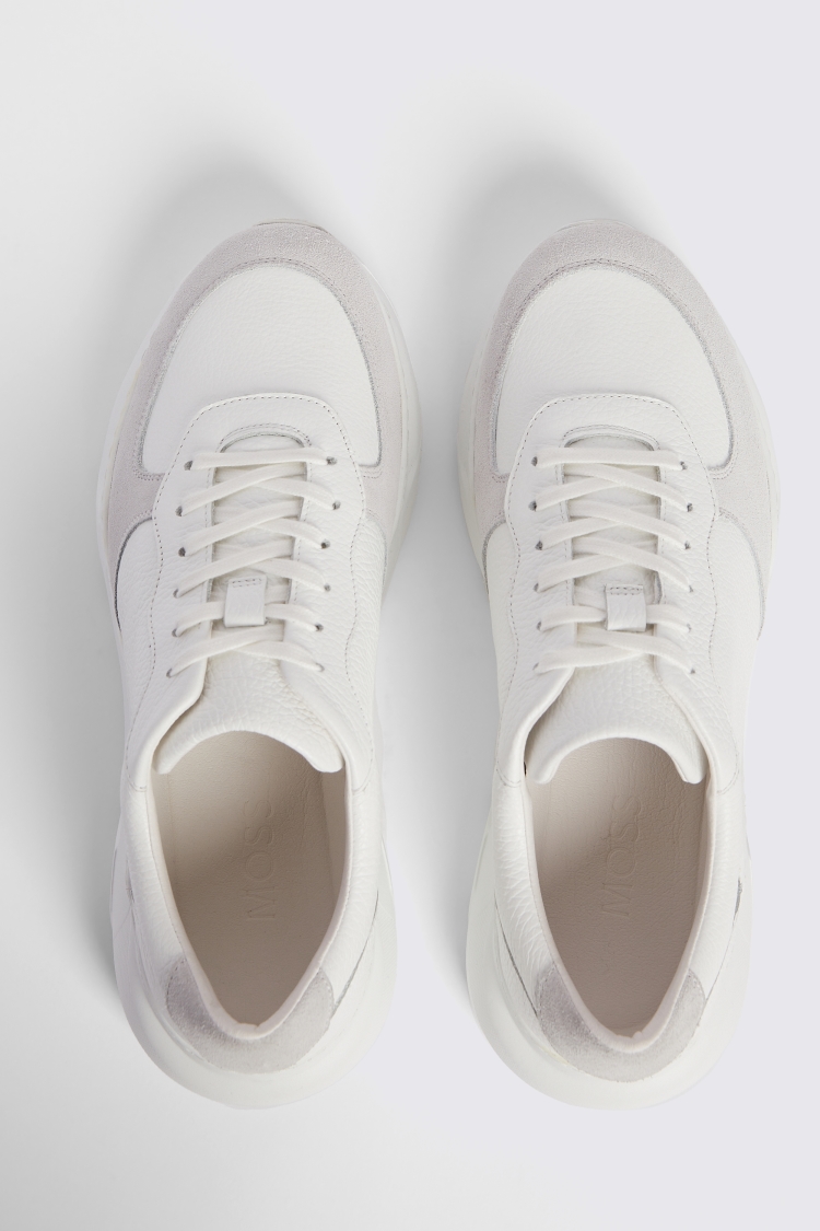 Belfast White Chunky Trainers Buy Online at Moss