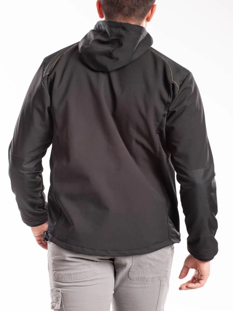 Veste softshell doublée polaire SHELL 'Rica Lewis'   Noir