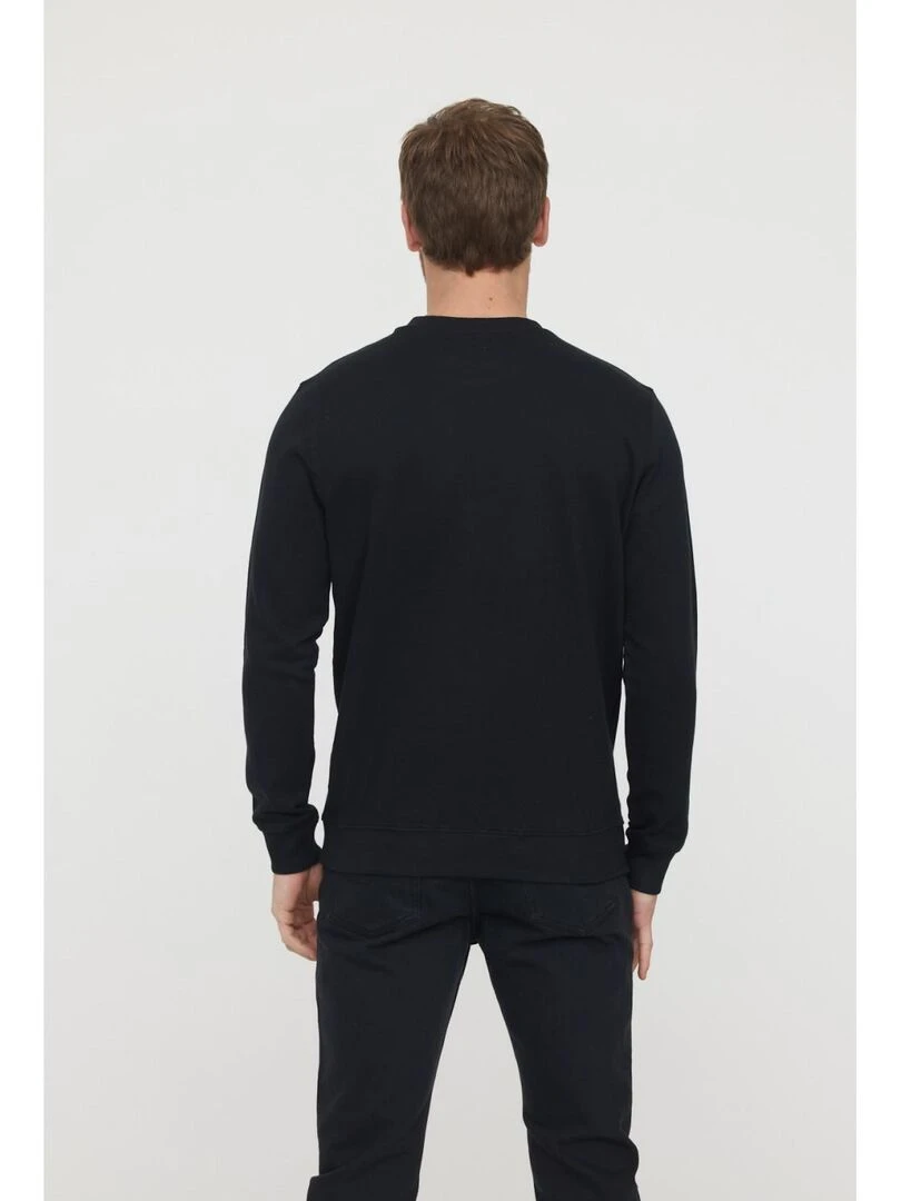 Lee Cooper   Sweatshirt manches longues coton regular EDIE   Noir