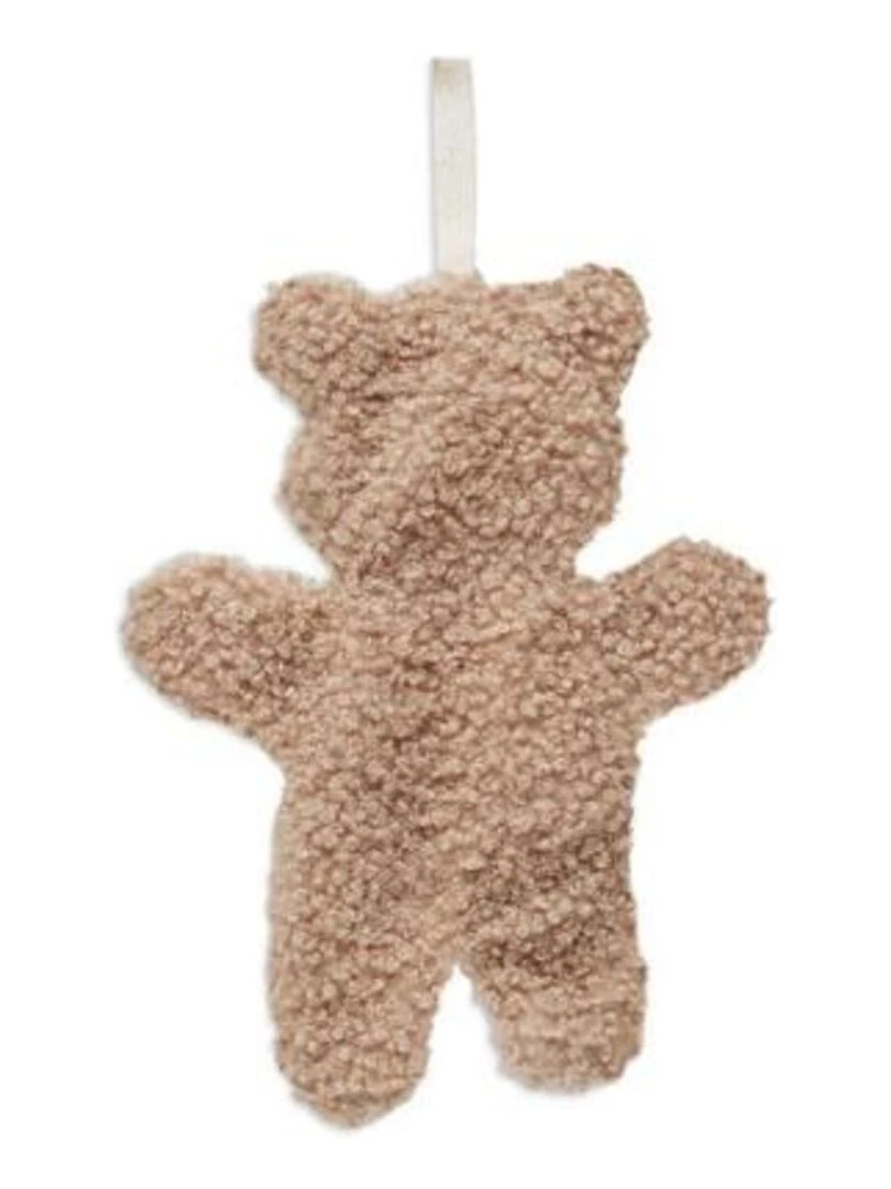 Attache Sucette Teddy Bear Biscuit Jollein Marron