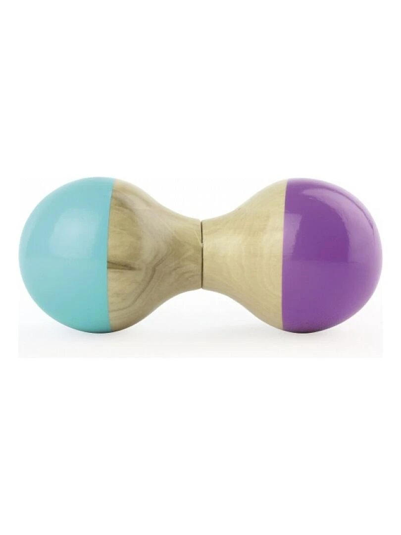 Hochet Du Jura Turquoise Et Violet N/A