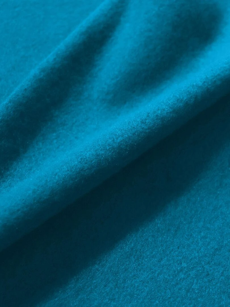 Plaid polaire imprimé  PARIS 2024 MASCOTTE OLYMPIQUE ALLEZ   Bleu