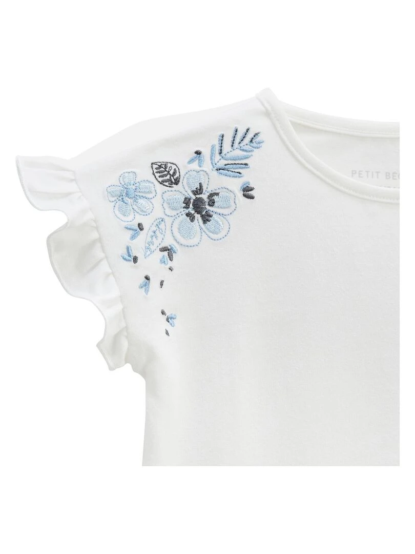 T shirt enfant Hélénie   Ecru