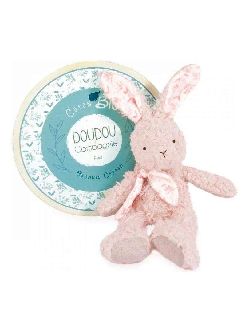 Doudou botanic bio pantin lapin rose N/A