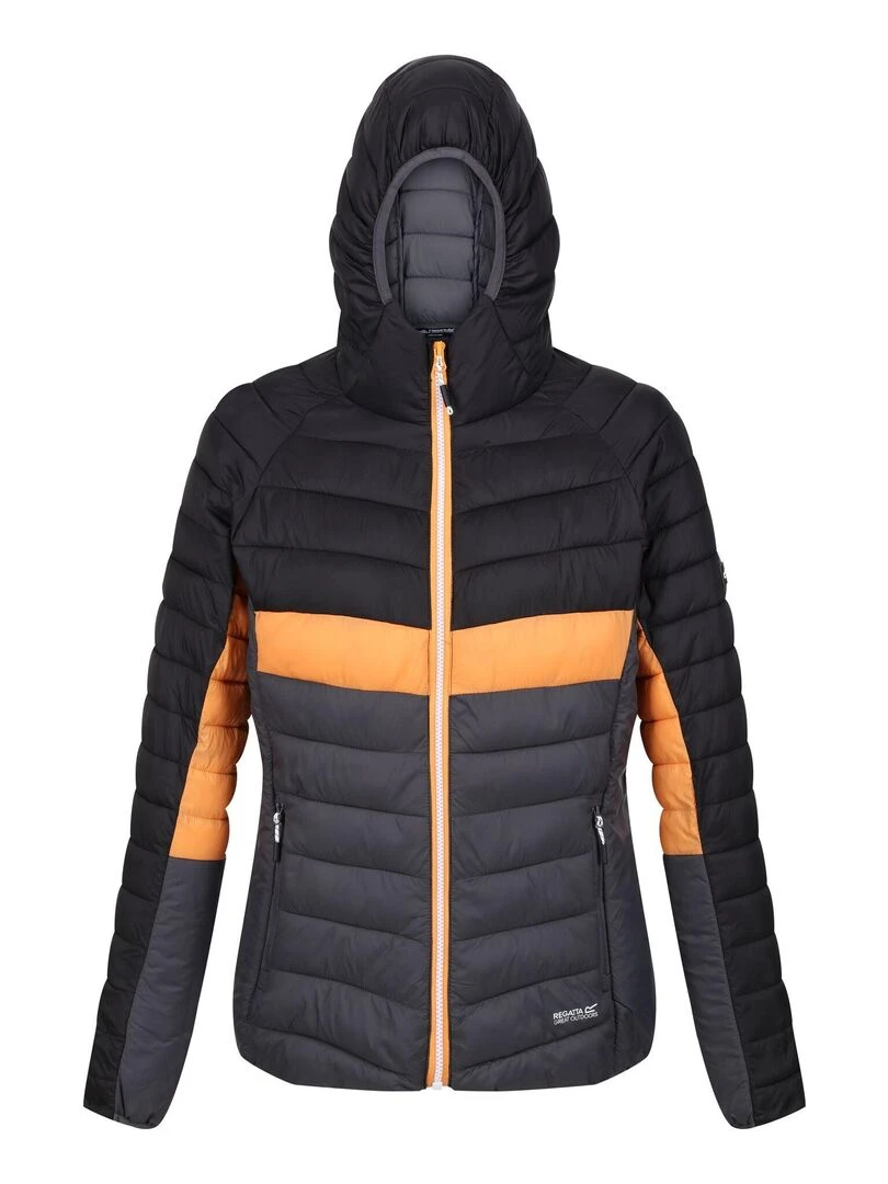 Regatta Veste à capuche HARROCK Gris Noir Noir