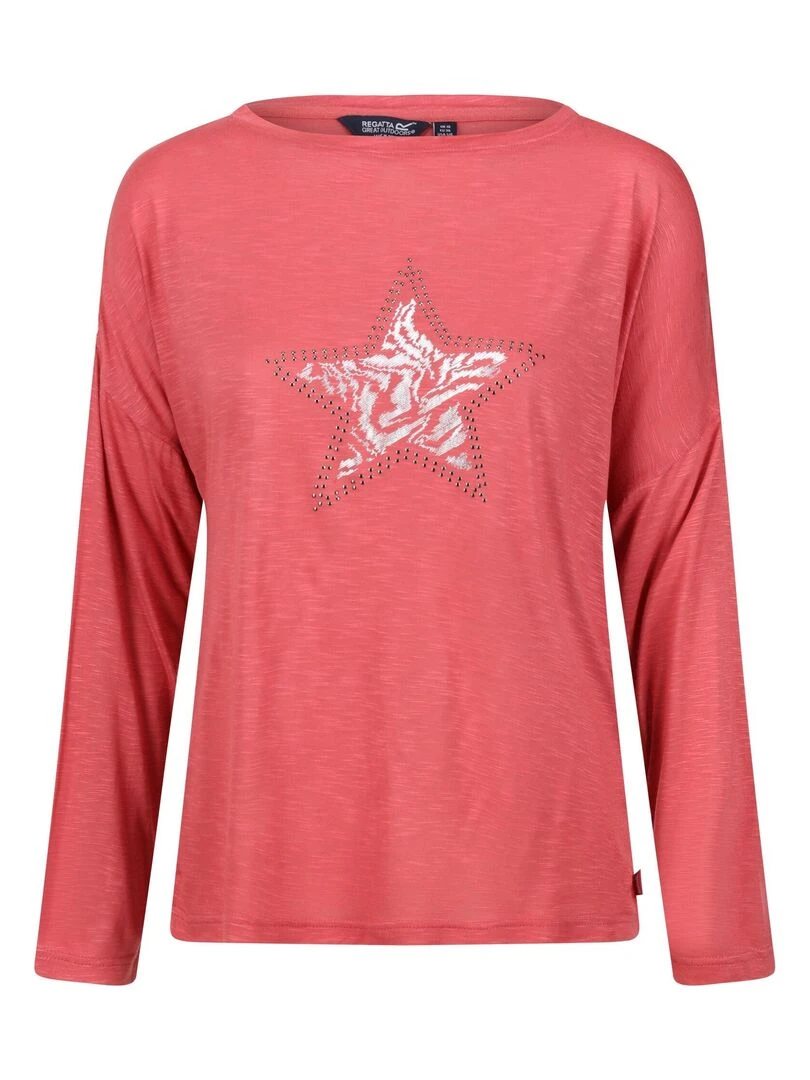 Regatta   T shirt CARLENE   Rose parme