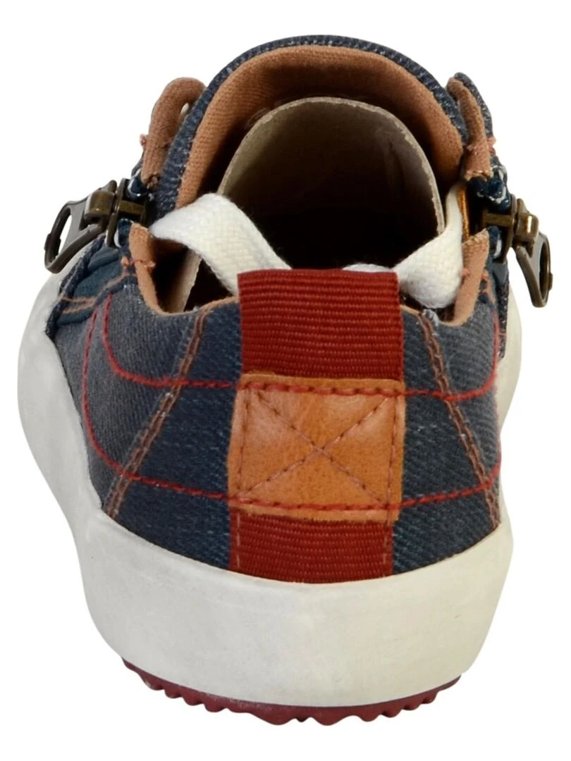 Basket Geox Enfant J Alonisso B.D   Bleu