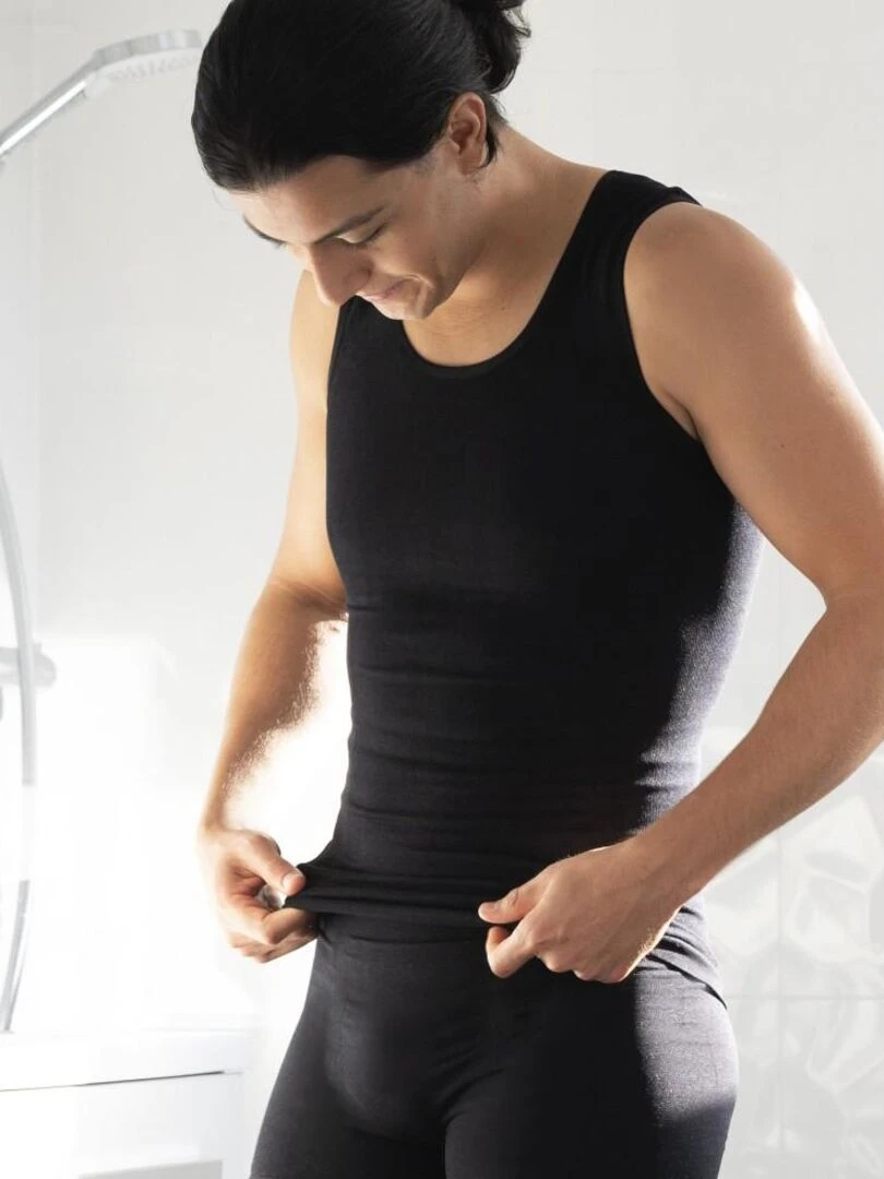 Débardeur amincissant et sculptant BEAUTYTHERM Noir