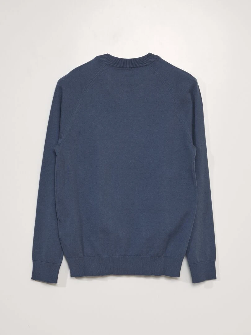 Sweat en maille   So Easy   Bleu