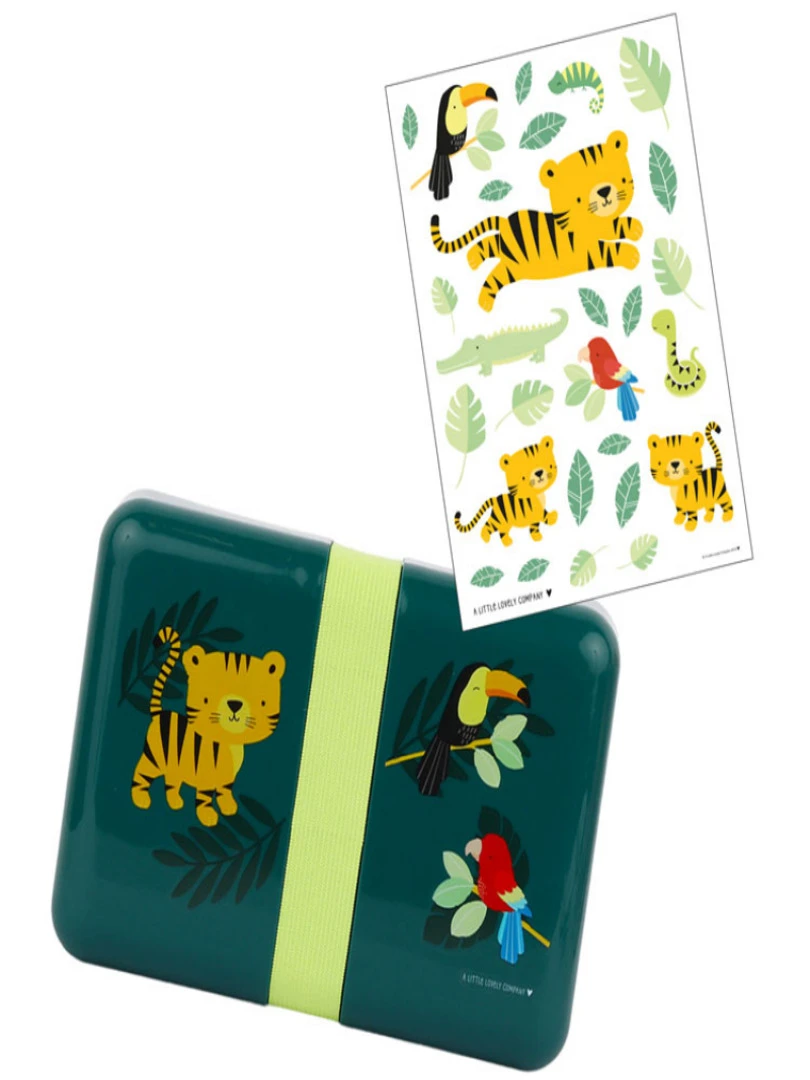 Lunch Box Tigre   Vert