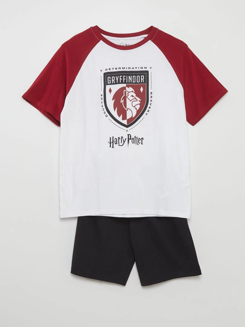 Pyjama d'ensemble 'Harry Potter' 2 pièces Rouge