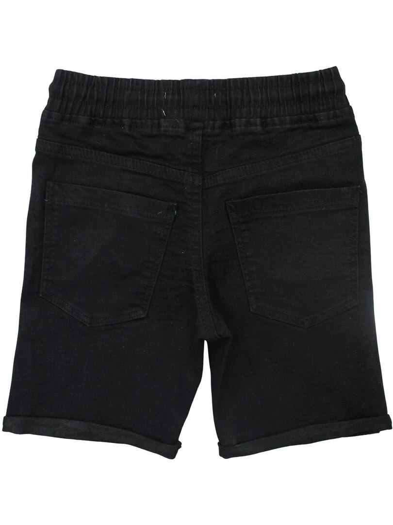 Lee Cooper Bermuda garçon imprimé logo en coton Noir