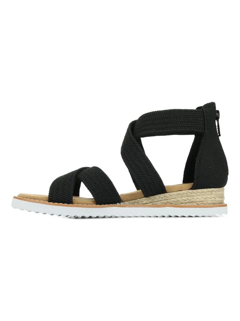 Sandales Skechers Desert Kiss   Desert Nights   Noir