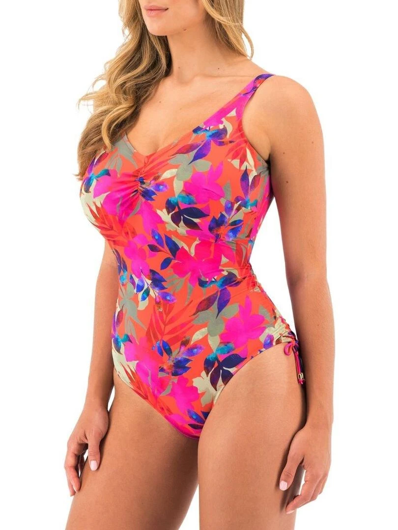 Maillot de bain 1 pièce à armatures Playa Del Carmen   Orange