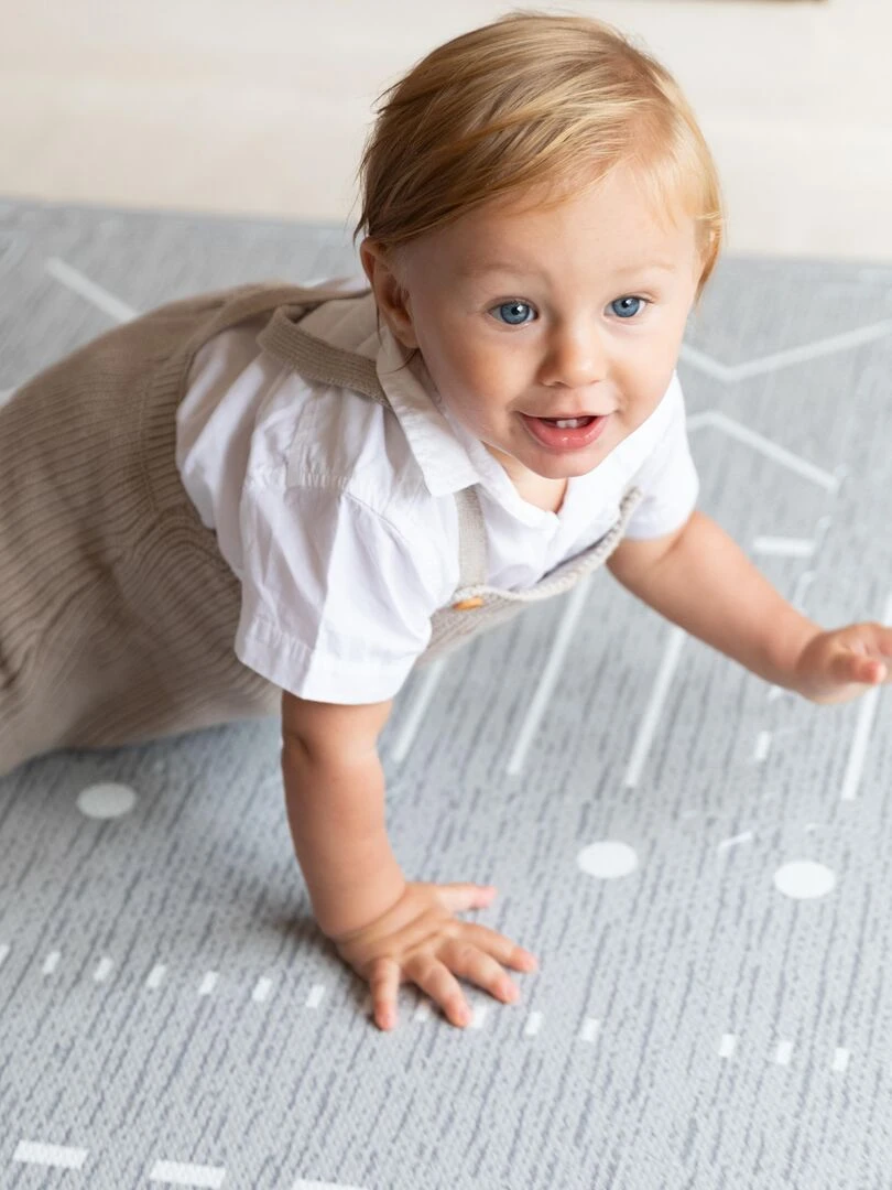 Tapis de jeu mousse BERBER PUZZLEMAT STORM   Gris foncé