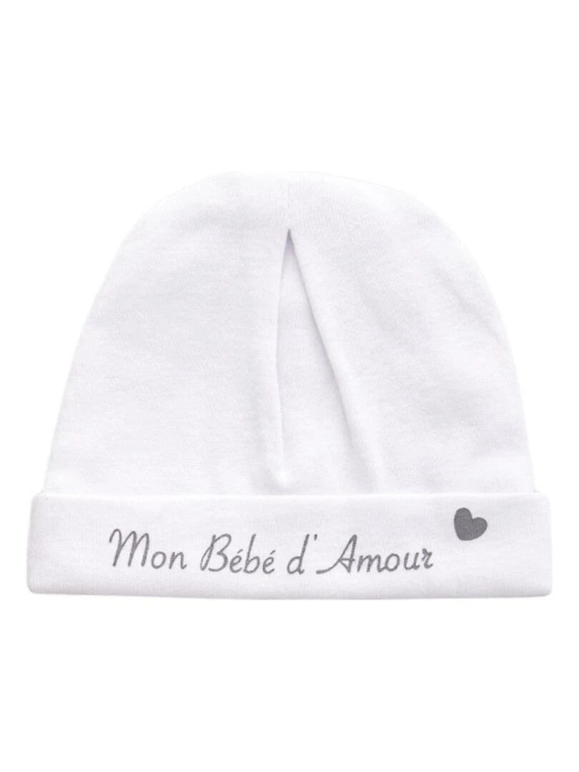 Bonnet LES CHATOUNETS Blanc