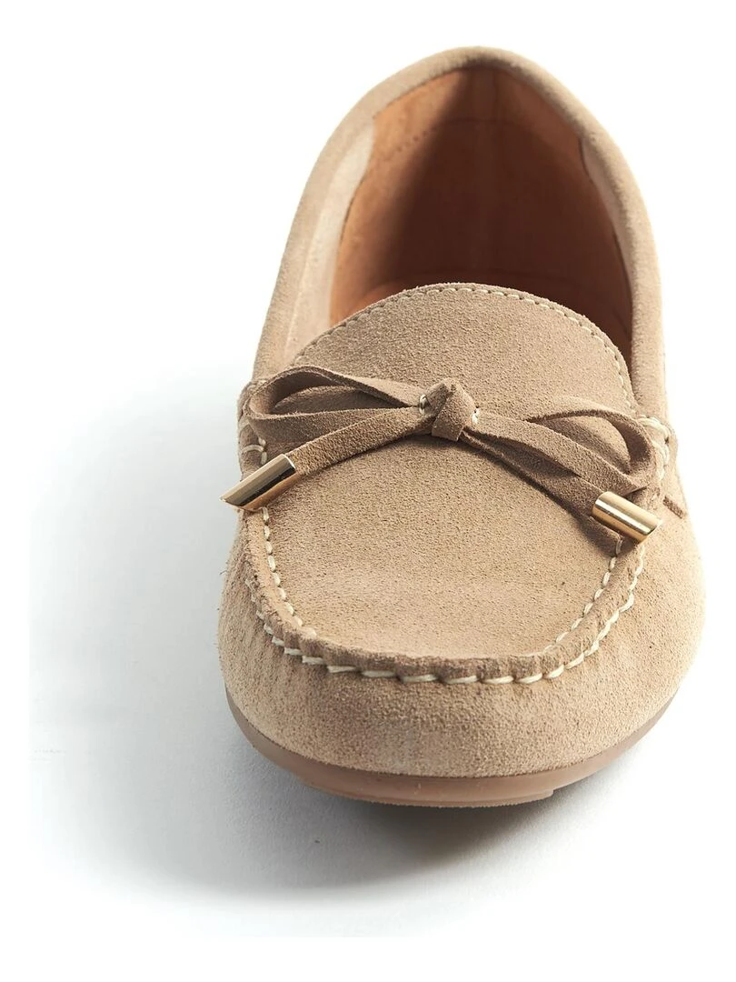 Mocassin   Modele Caroline   Beige