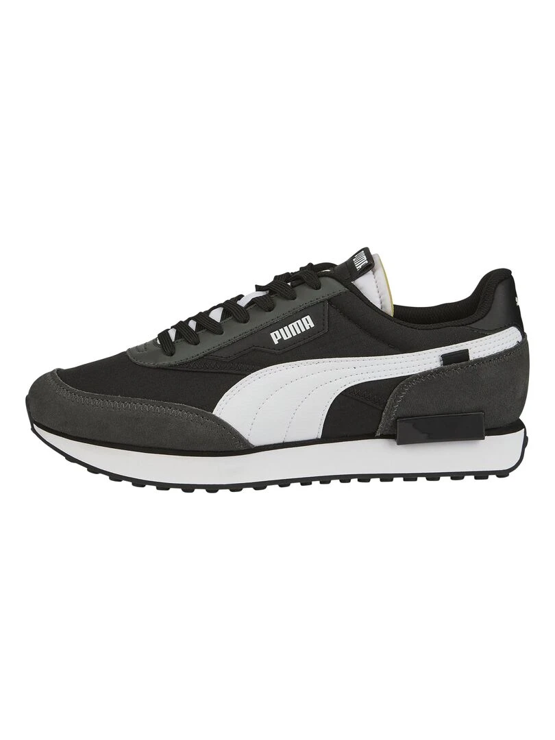 Basket Cuir Puma Future Rider Play On Noir