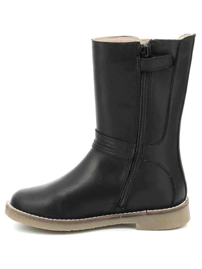 Bottes Cuir Widol   Noir