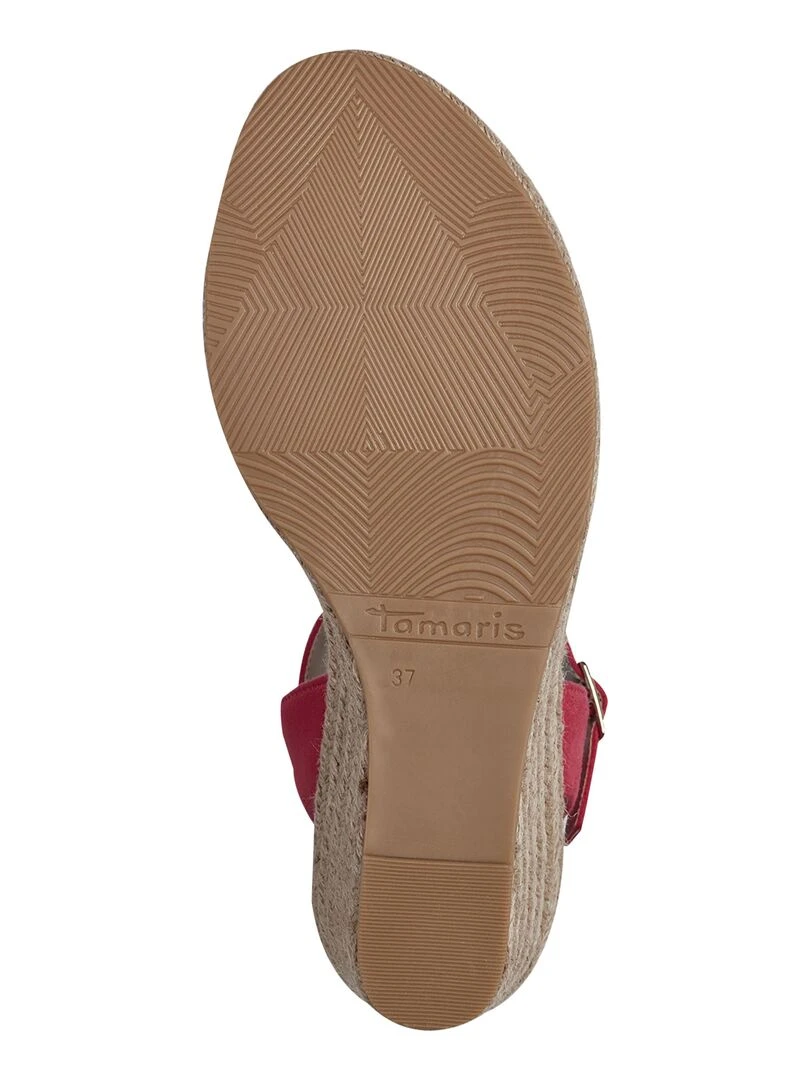 Sandales Compensées Tamaris Touch It   Rose