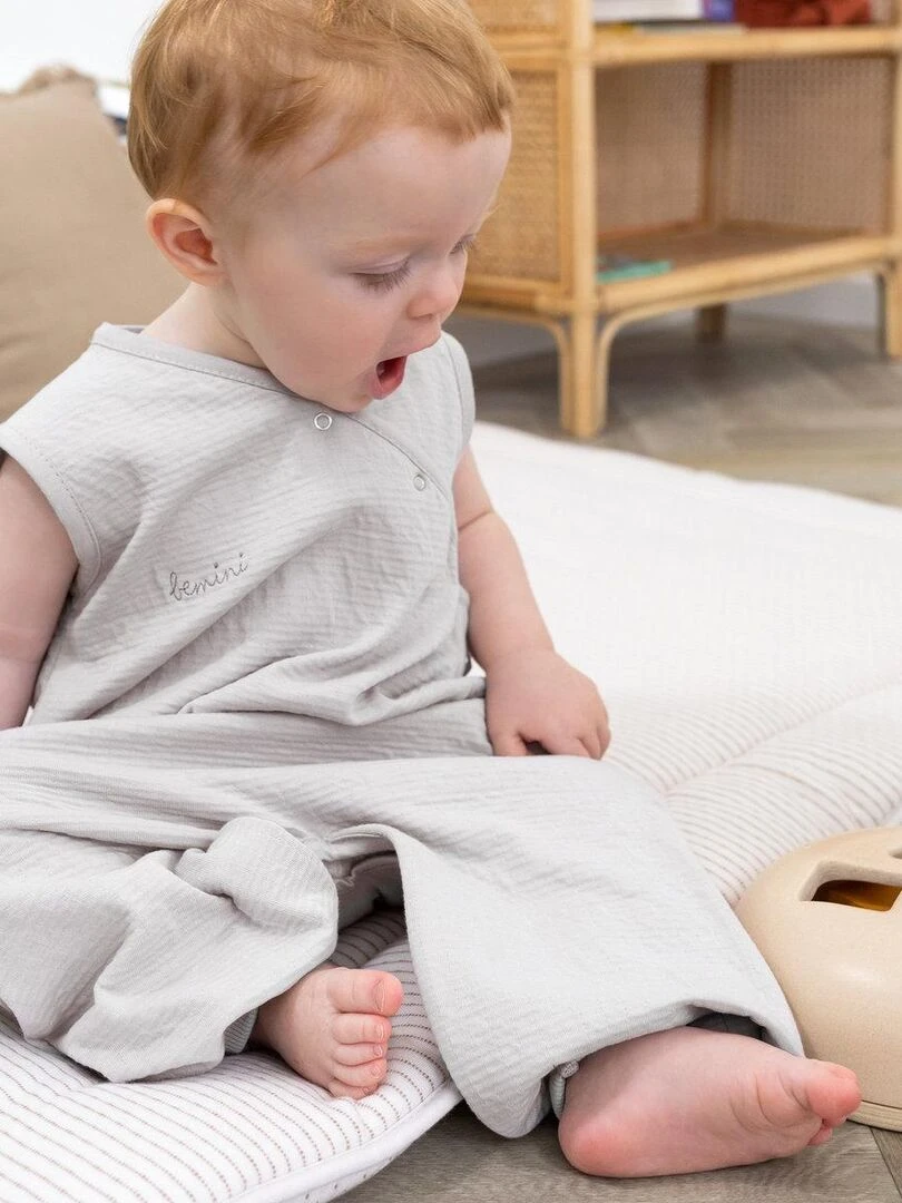 Bemini Gigoteuse  sans manches Tetra Jersey   Beige sable