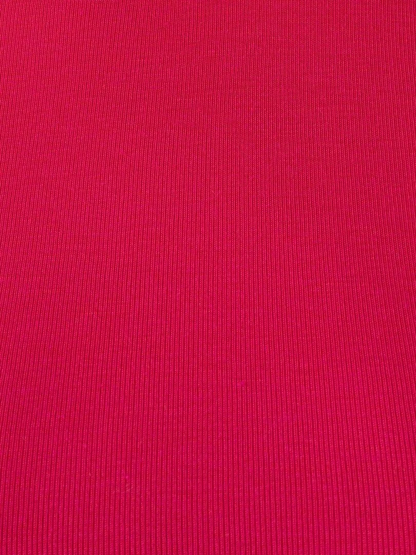 T shirt manches longues fine côte Thermolactyl   Damart   Rouge cerise