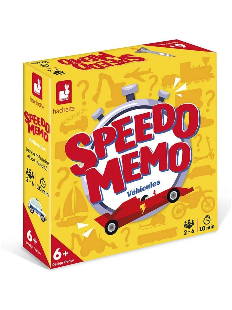 Jeu Speedo Memo Vehicules   N/A