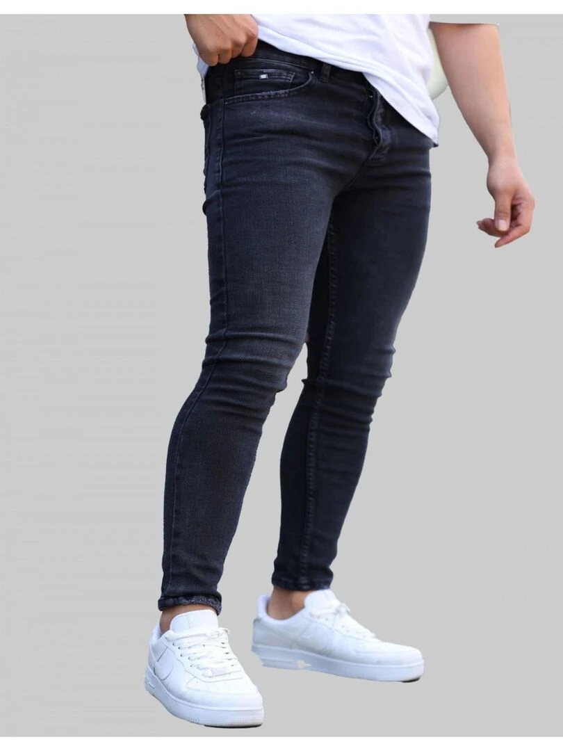 Jean's slim Kebello   Noir Noir