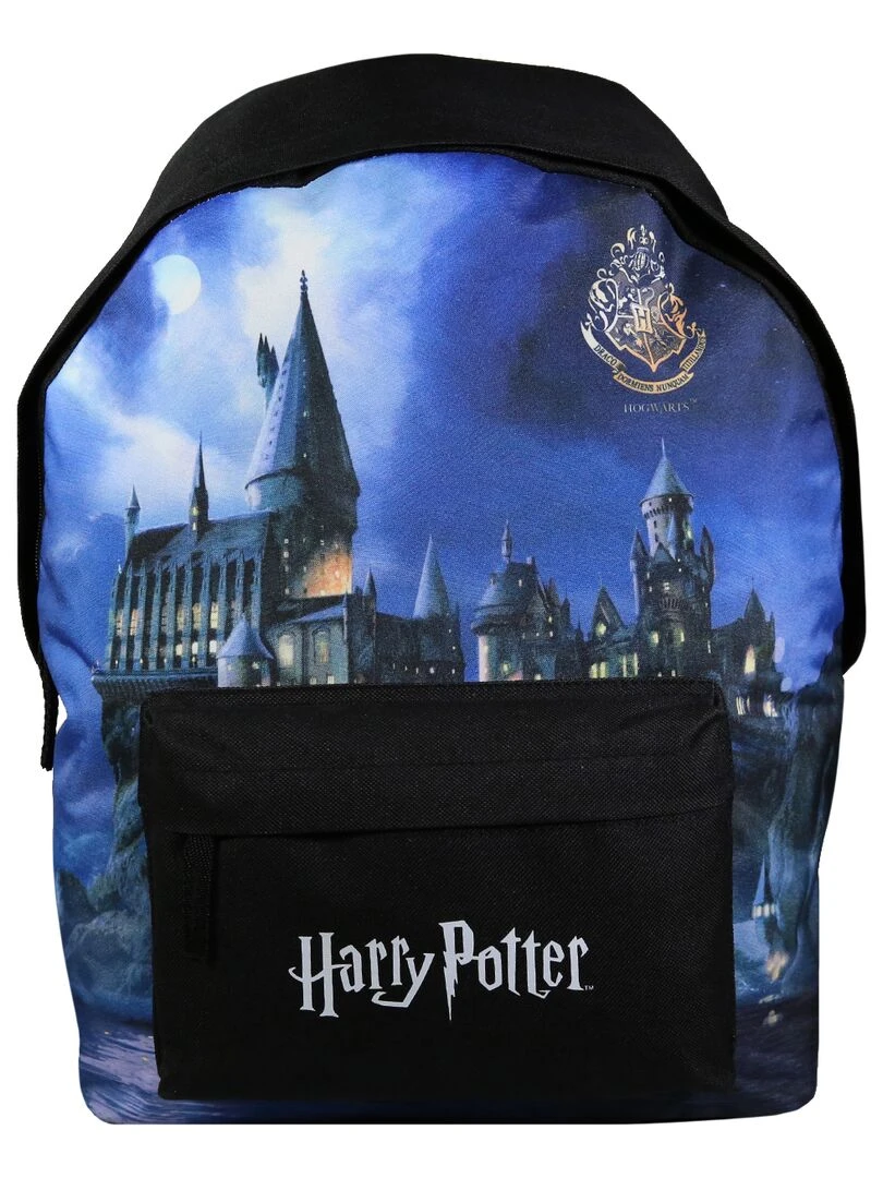 BAGTROTTER Sac à dos 1 compartiment Harry Potter Noir Château Noir