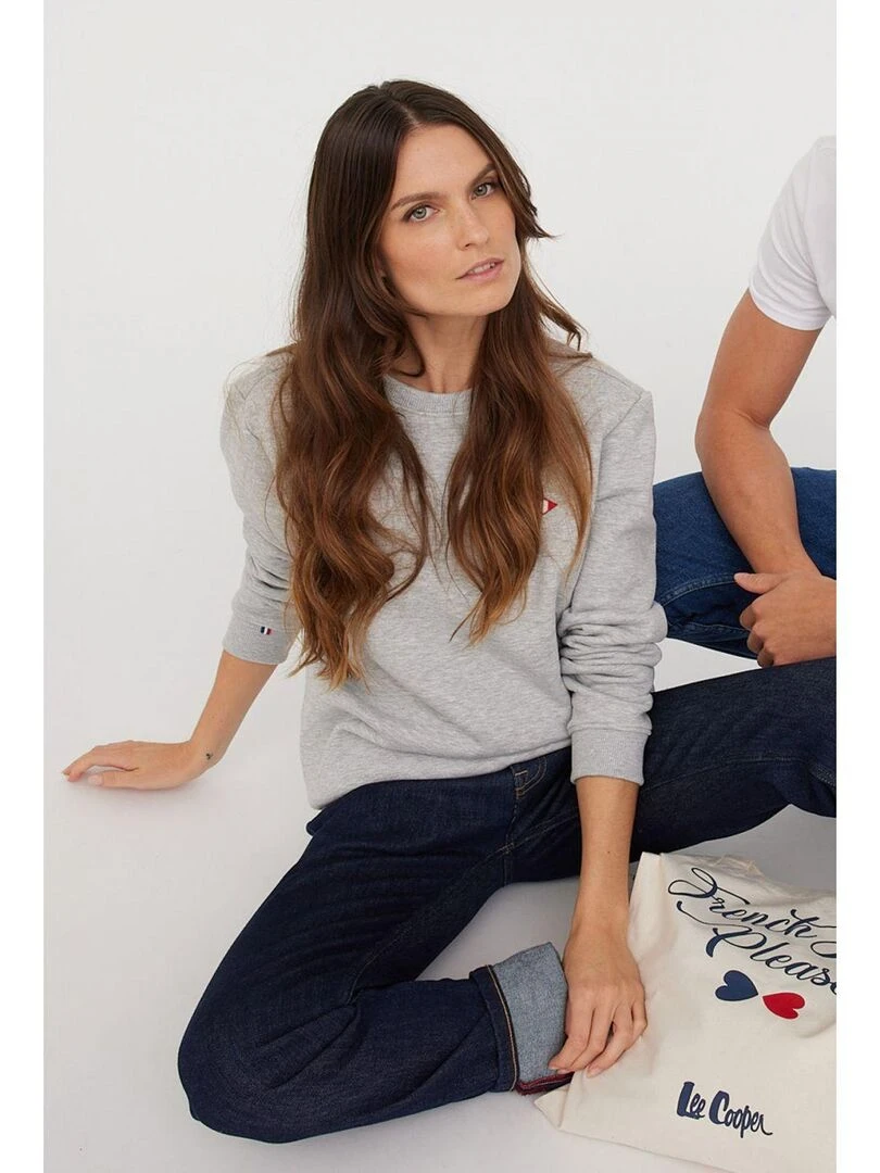 Lee Cooper   Sweatshirt coton  EVA   Bleu