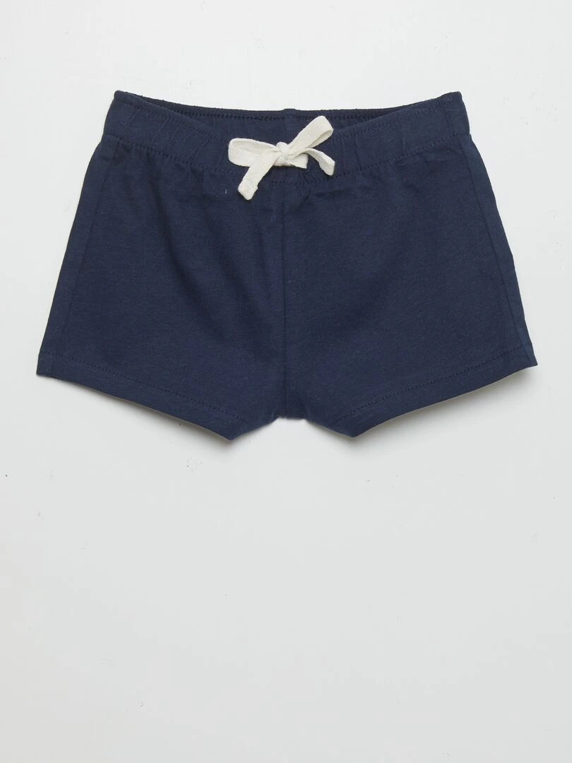 Lot de 2 shorts en jersey Vert d'eau