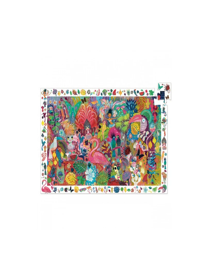 Puzzle Observation Carnaval De Rio 200 Pcs N/A