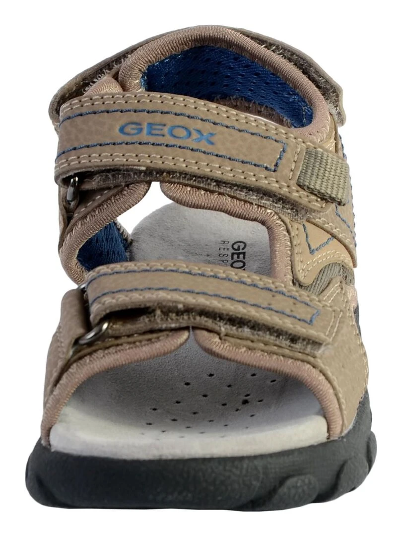 Sandales Geox EnfantGarçons J S. Strada A   Wax.Syn2+PR.DBK   Beige