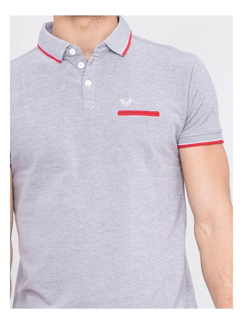 Polo pur coton PABEROL   Gris