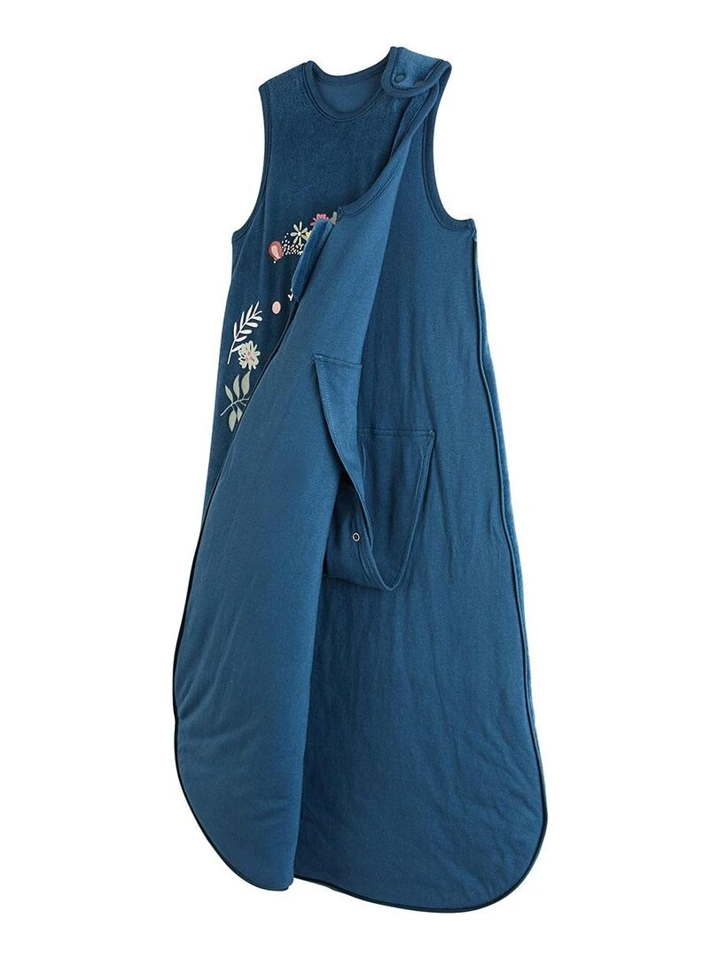 Gigoteuse d'hiver en velours Lina   Bleu