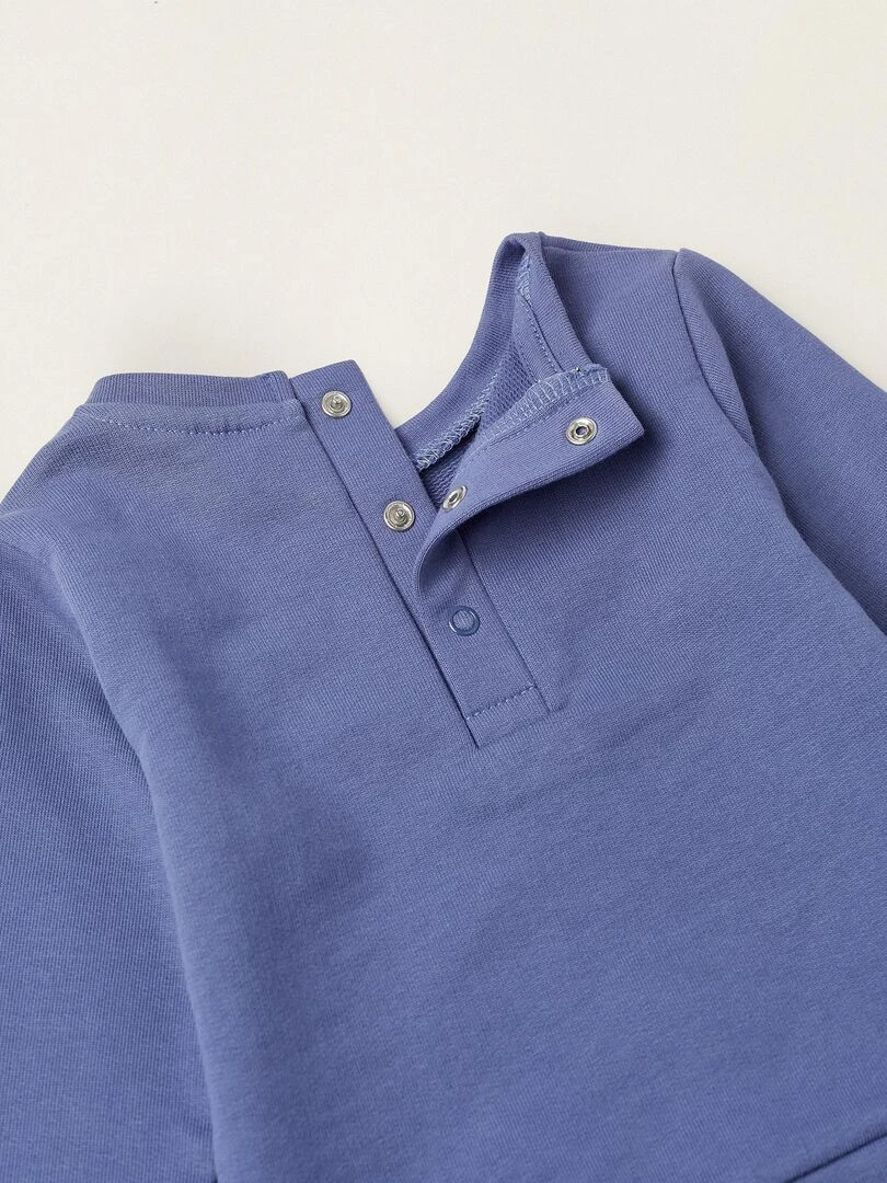 Pull + Pantalon en coton pour nouveau né 'Winnie The Pooh'  NATURE TAKEOVER   Bleu
