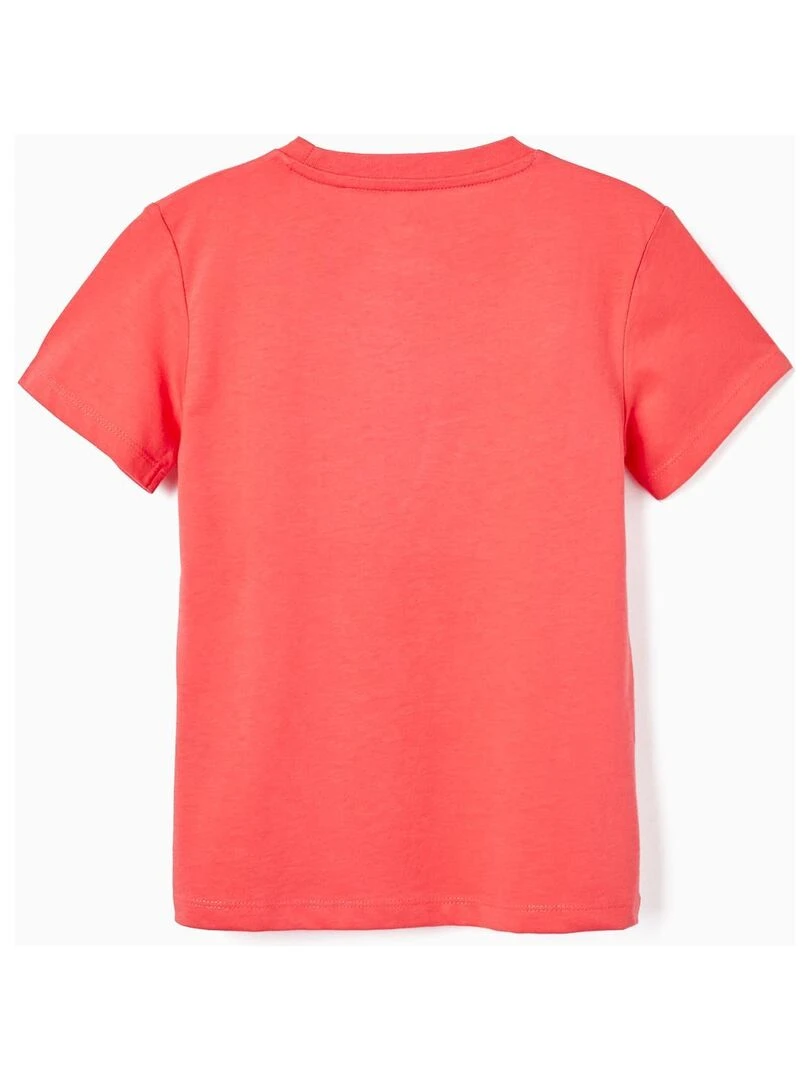 T shirt à manches courtes pour garçon 'Swallows' manches courtes Rose
