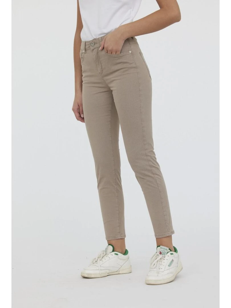 Lee Cooper   Pantalon coton slim LC135   Taupe