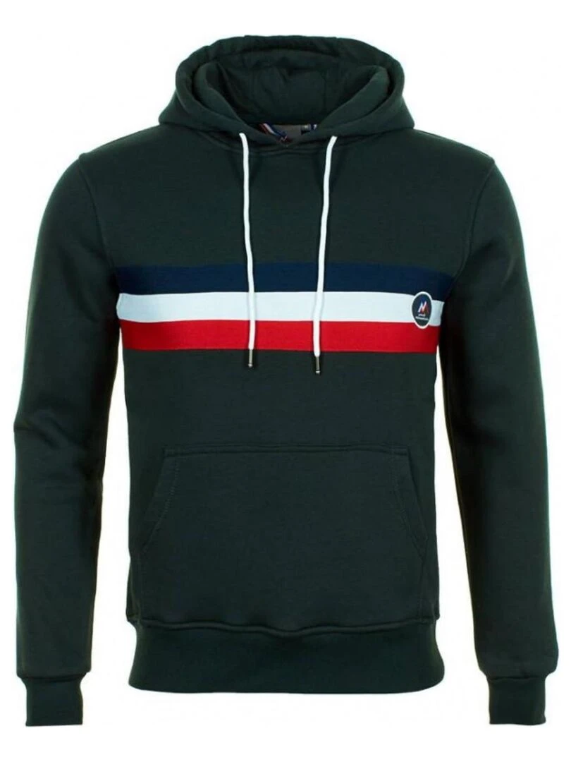 Sweat à capuche homme CAURON PEAK MOUNTAIN Vert