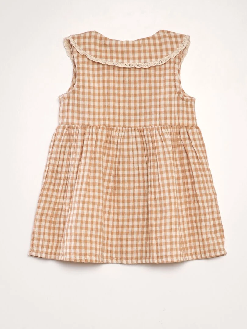 Ensemble robe + culotte   2 pièces   Beige