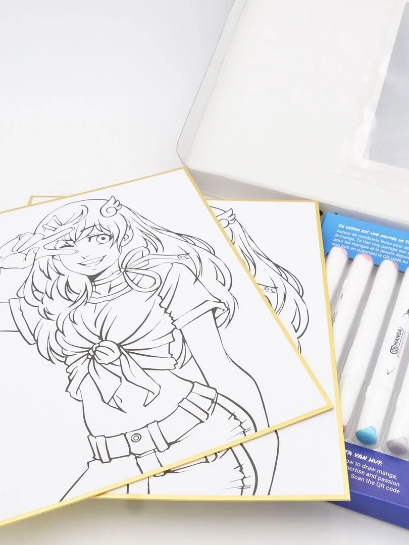 Kit de dessin My Hero Go Manga   Anna   N/A