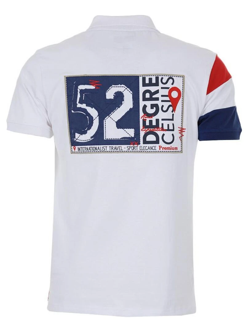 Polo manches courtes homme CICOLOR DEGRE CELSIUS Blanc