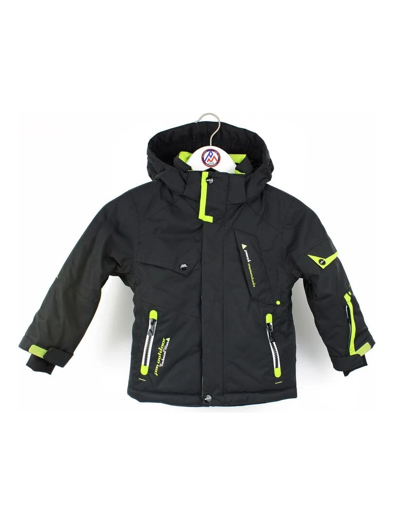 Ensemble de ski garçon ECOSMIC PEAK MOUNTAIN Noir Vert