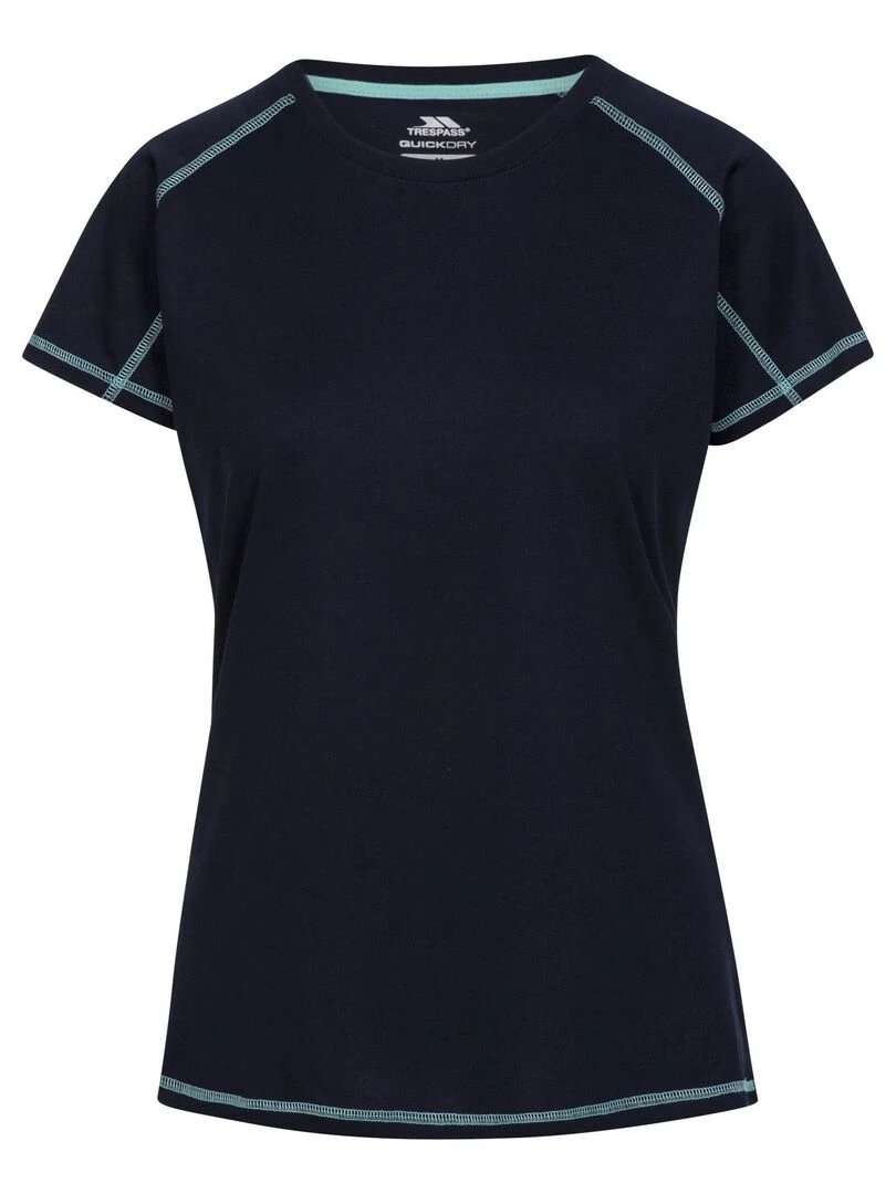 Trespass T Shirt de sport VIKTORIA Bleu marine