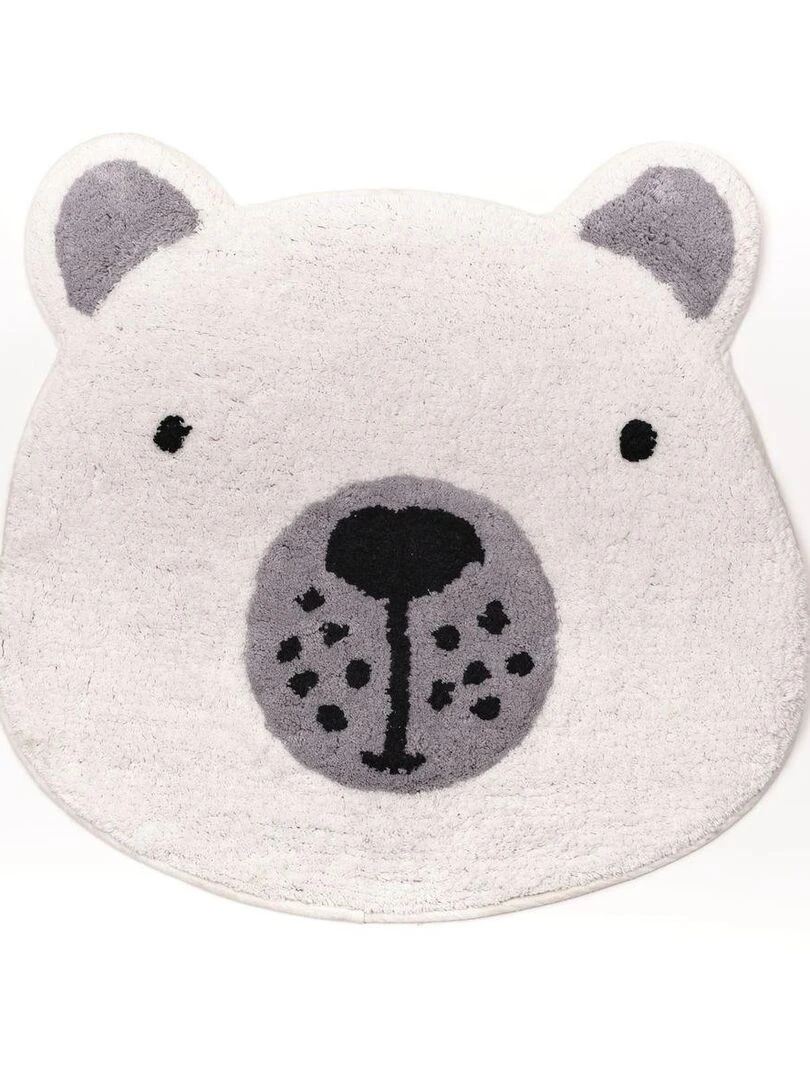 Tapis tufté 'FUNNY OURSON' 'TODAY' Blanc